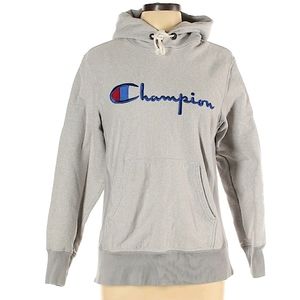 Champion Large Grey Sweater Hoodie